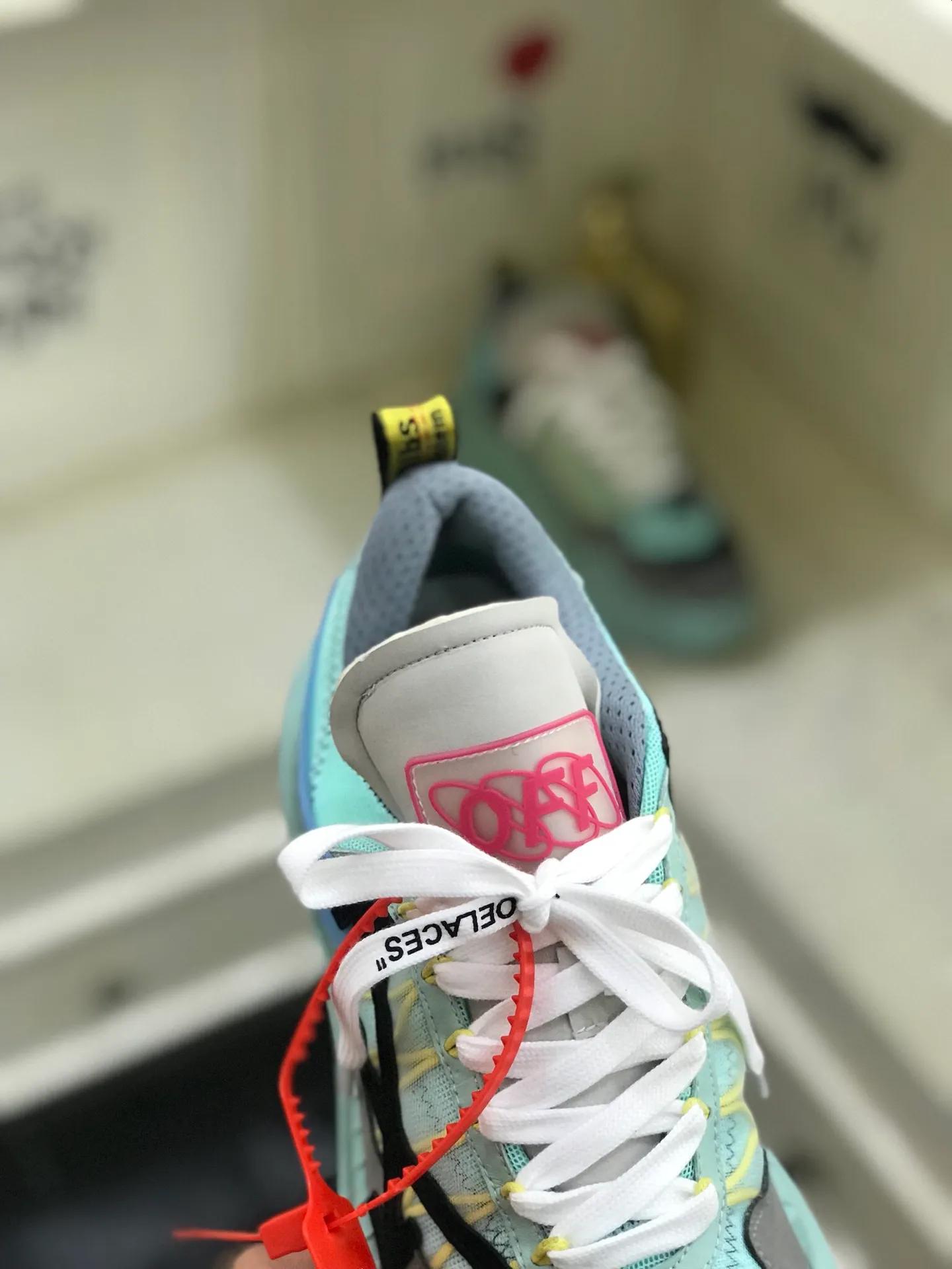 Men's shoes 💰480🌼【New style】OFF - high-end boutique. [OFF-WHITE 1Birth information and the word AIR are displayed on both sides of the shoe, and OFF-WHITE's iconic details can be seen on the sole and insole. You can choose a pair if you like the style. Code 38-44 (45 can be customized)